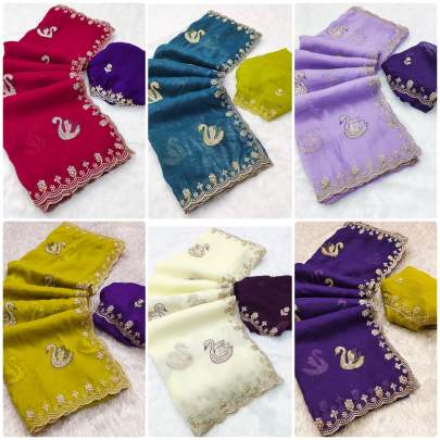 Beautiful Party wear saree Designer Saree