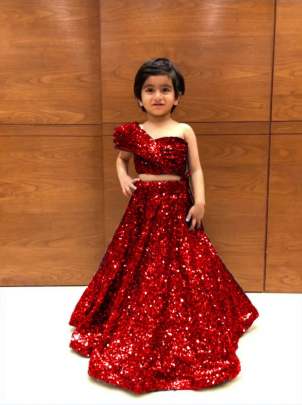 Beautiful Soft Net Lehenga gown