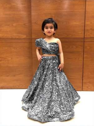 Beautiful Soft Net Lehenga gown