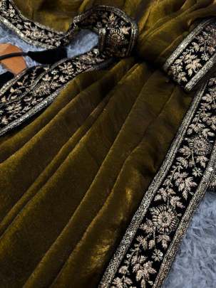 Bollywood celebrity sequence sarees Party wear saree