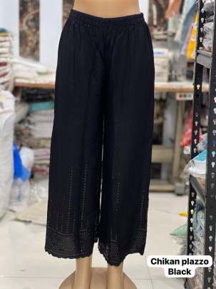 Chikankari Plazzo 2.0 Plazzo
