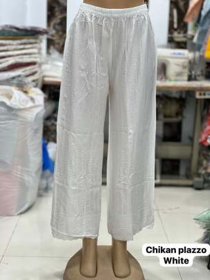 Chikankari Plazzo 2.0 Plazzo