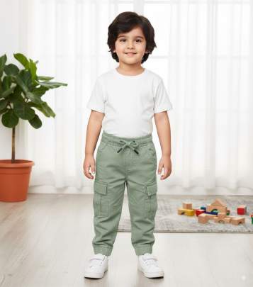 Cotton Cargo Pants girls &boys