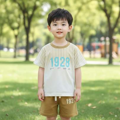 Cotton printed T-shirt and cotton printed shorts girls &boys
