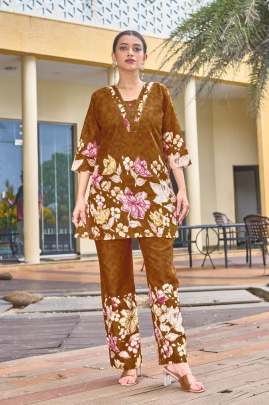 Designer Festive Co-ord Set  Cord Set