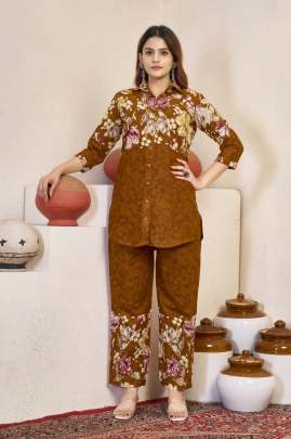 Designer Festive Co-ord Set  Cord Set