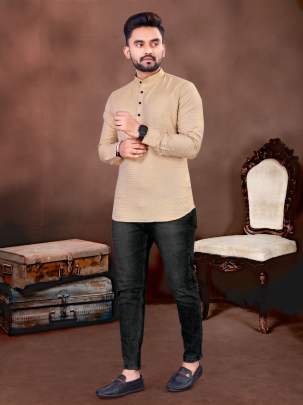 FABAL Mens Short Kurta