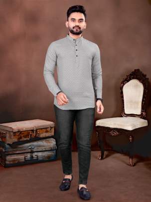 FABAL Mens Short Kurta