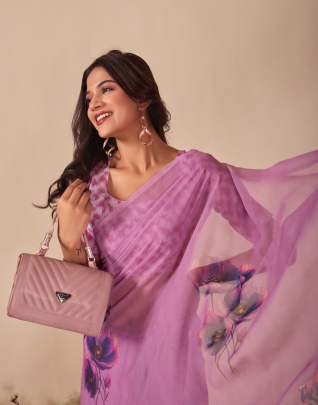 FLOWER PRINT Sarees