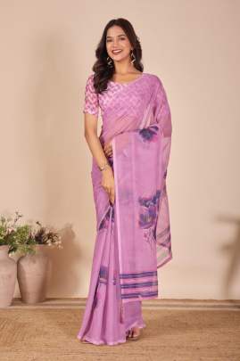 FLOWER PRINT Sarees