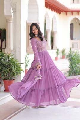 GOWN-DUPATTA gown