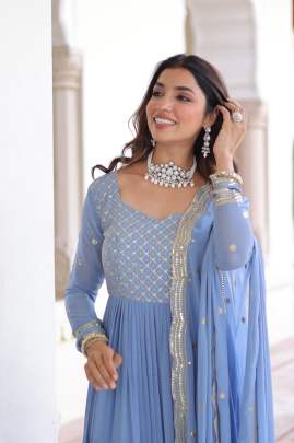 GOWN-DUPATTA gown
