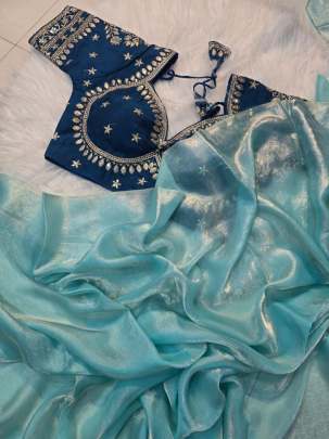 Havy Space Silk Saree 0101 sattin silk designer saree