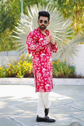 KURTA WITH PAJAMA Mens Kurta With Payjama