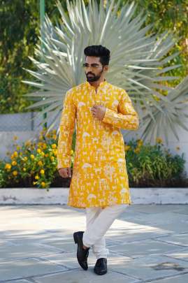 KURTA WITH PAJAMA Mens Kurta With Payjama