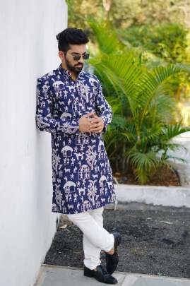 KURTA WITH PAJAMA Mens Kurta With Payjama