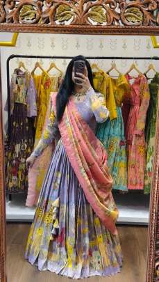 Kalamkari Lehenga Choli