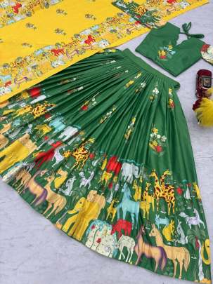 Kalamkari Lehenga Choli Lehenga Choli
