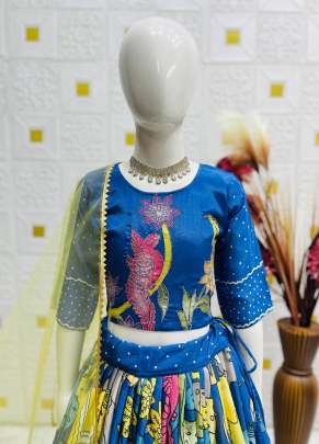 POSITION PRINT EMROIDERY WORK LAHENGA CHOLI  Lehenga Choli
