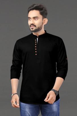 MENS PLAIN SHORT KURTA Mens Short Kurta