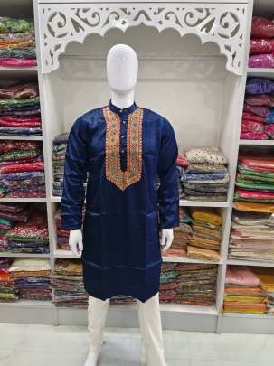 Men's Mirror work kurta Mens Kurta With Payjama