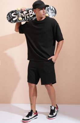 Mini waffle  Short & T-Shirt
