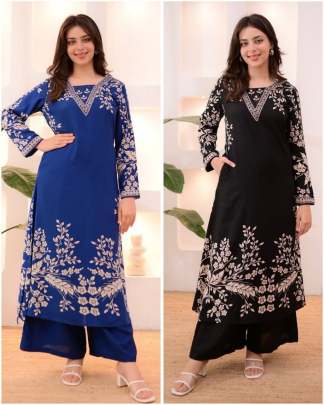 NEW HEAVY DESIGNER SUIT SET Cotton kurti seat 