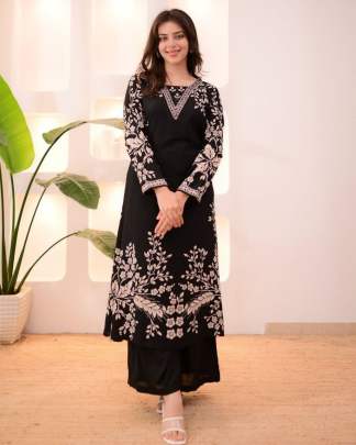 NEW HEAVY DESIGNER SUIT SET Cotton kurti seat 