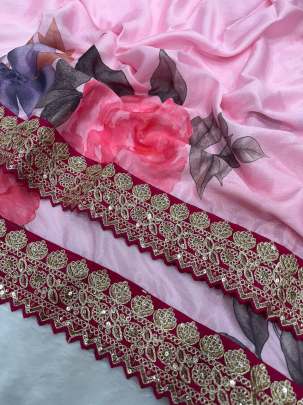 New exclusive designer saree  Party wear saree