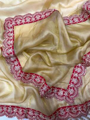 New premium designer saree  Party wear saree