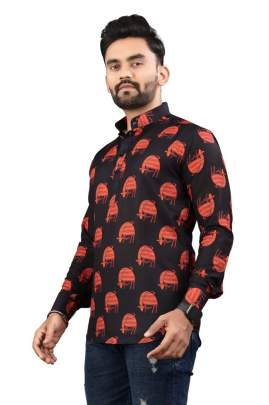 PRINT SHORT KURTA Mens Short Kurta