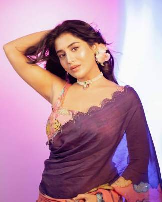  trending handwork saree  Party wear saree