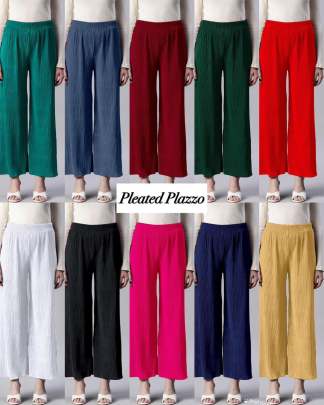 Pleated Palazzo Plazzo
