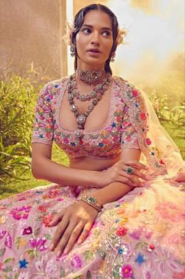 Premium Faux Georgette Lehenga Lehenga Choli All