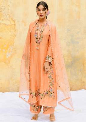 Presenting  New Designer Party Wear Look Top-Plazzo and Dupatta 3 piece 