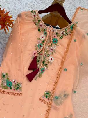 Presenting  New Designer Party Wear Look Top-Plazzo and Dupatta 3 piece 