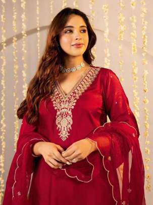 Roman Silk Kurta Pent Set 3 piece 