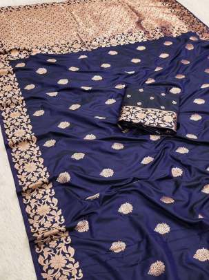 SOFT & GLOSSY SILK SAREE Silk saree
