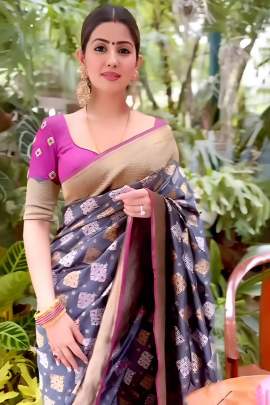 SOFT LICHI SILK CLOTH Lichi Silk Saree