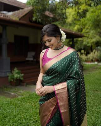 SOFT LICHI SILK CLOTH Lichi Silk Saree