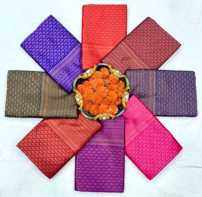 SOFT LICHI SILK CLOTH Lichi Silk Saree