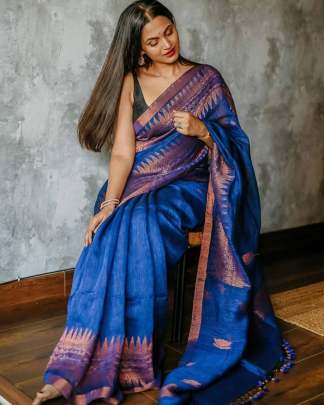 SOFT LILAN SLAB Silk saree