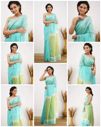 SOFT LILAN SLAB Lichi Silk Saree