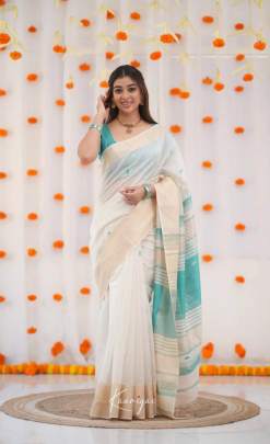 SPECIAL LILAN SOFT COTTON FABRIC Sarees