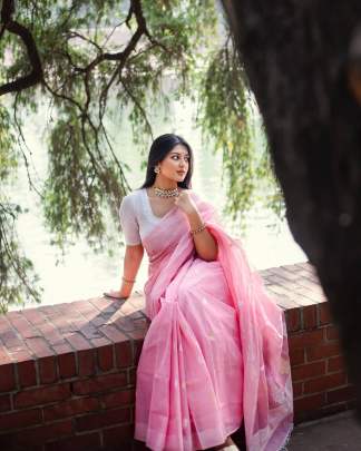 SPECIAL LILAN SOFT COTTON FABRIC Sarees