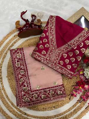 Bollywood celebrity sequence saree Party wear saree