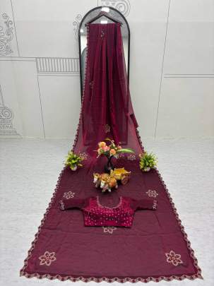 Festival Fancy saree Party wear saree
