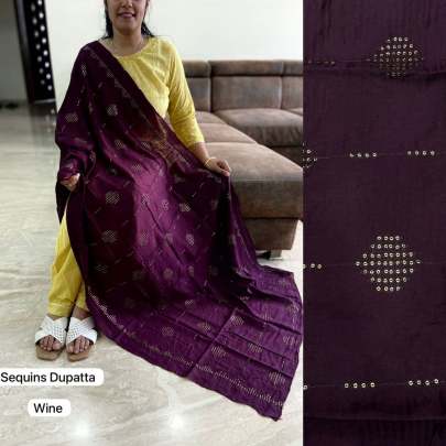 Sequins Dupatta premium Dupatta