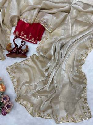 Soft Jimmi choo  Party wear saree