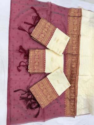 Soft banarasi Silk Saree  Silk saree